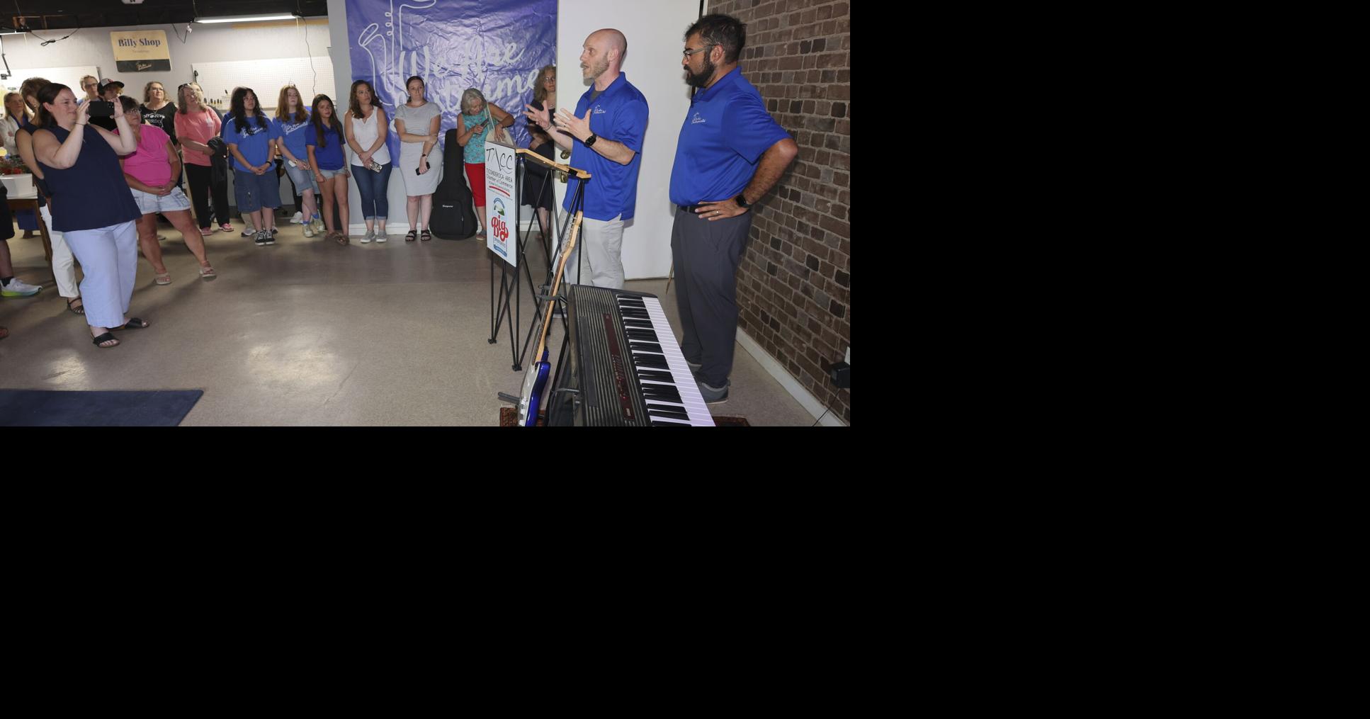 Area group opens Ticonderoga studio to help student musicians