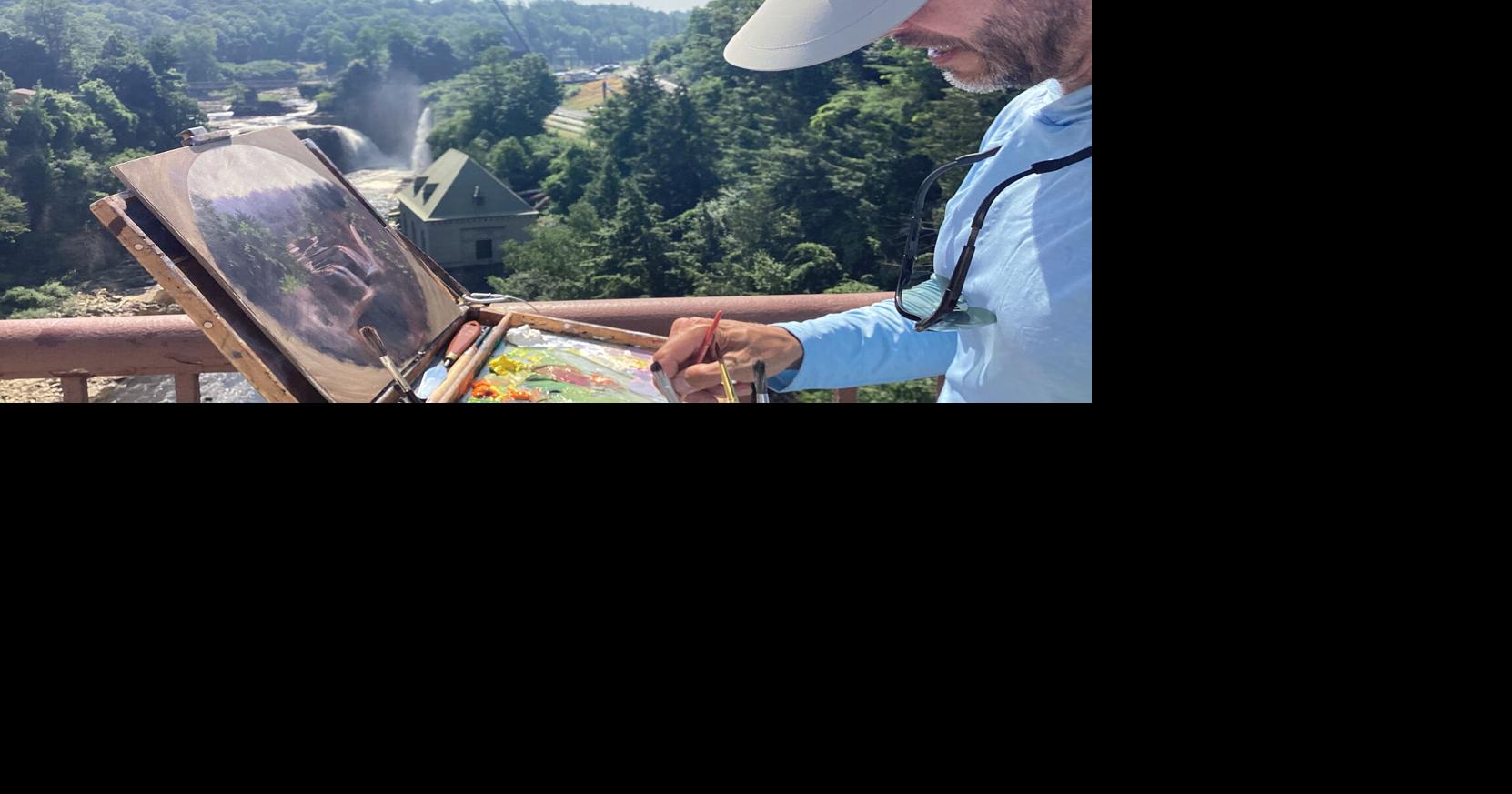 Portraits of three plein air painters at the Keeseville Community Arts ...