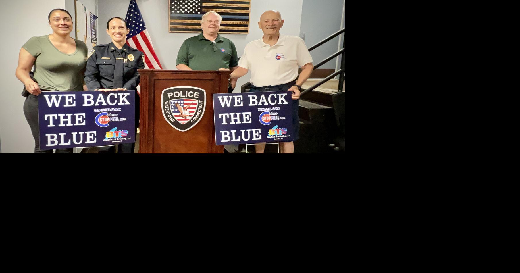 BACKING THE BLUE Community News