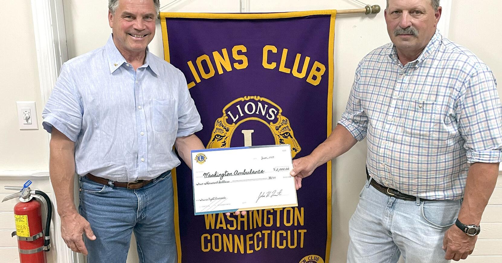 LIONS MAKE DONATION - Vimarsana News