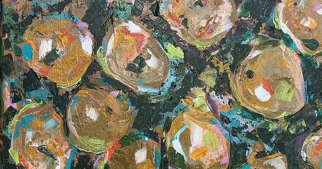 Naugatuck Artist Kathy Swartzbaugh Debuts 'Pond Stones' and Equine Series at Whittemore Library