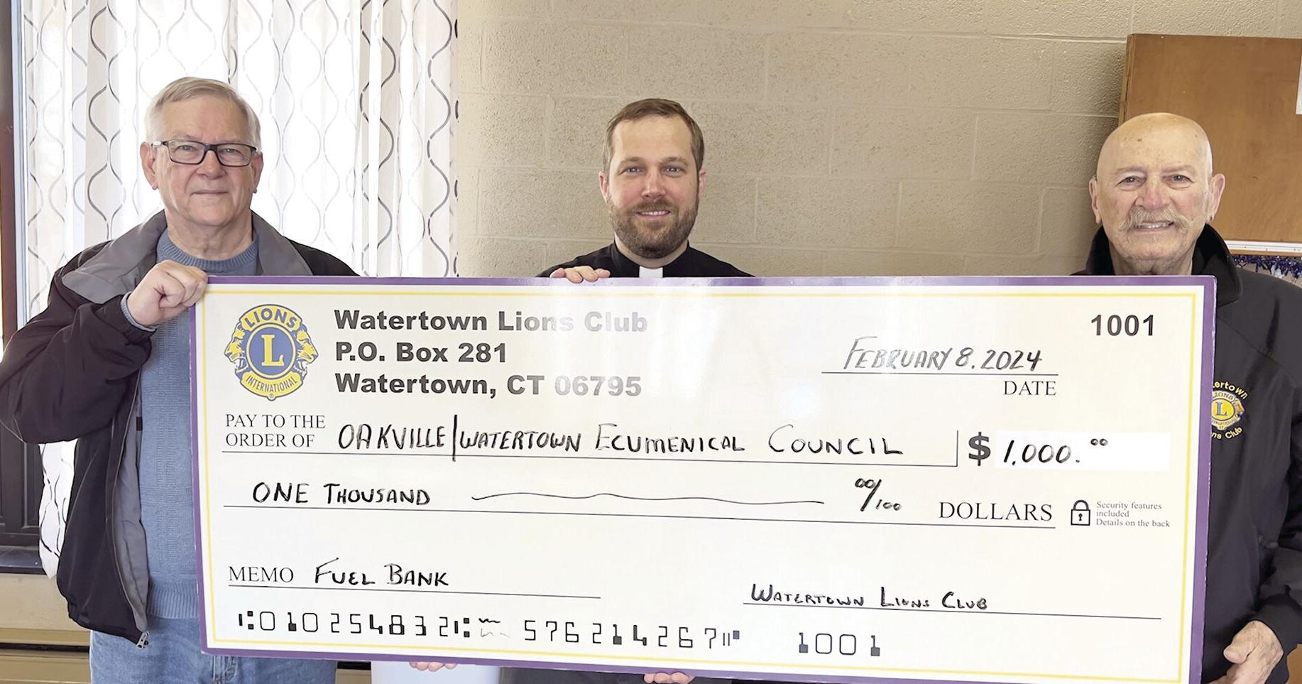 LIONS DONATE TO COUNCIL - Vimarsana News