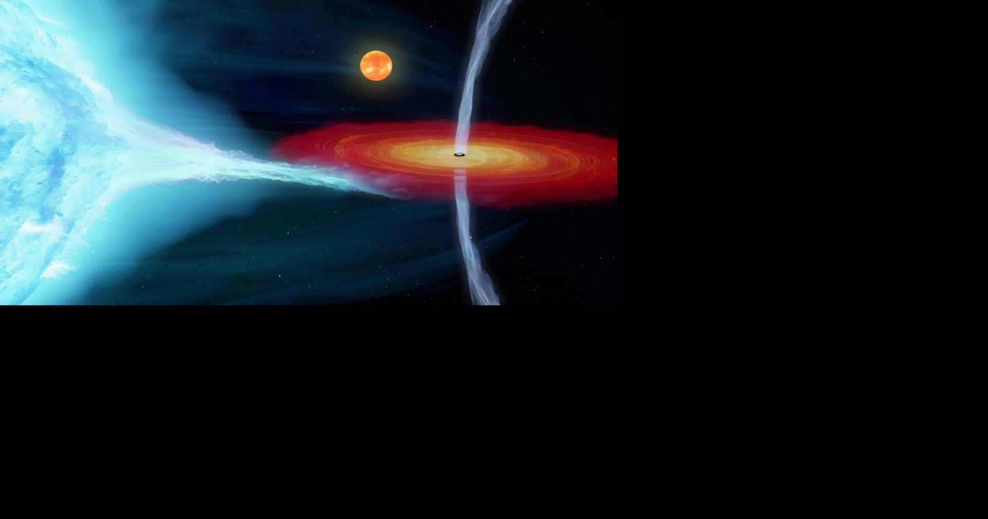 Astronomers measure black hole jet power for first time