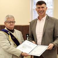 Bethlehem Grange Presents Award to Flanders Nature Center