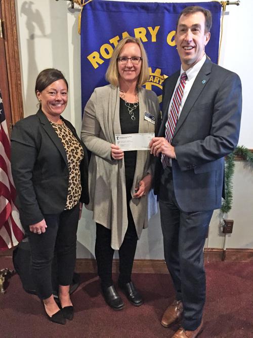 Thomaston Savings Bank: Donation to Rotary Club Made