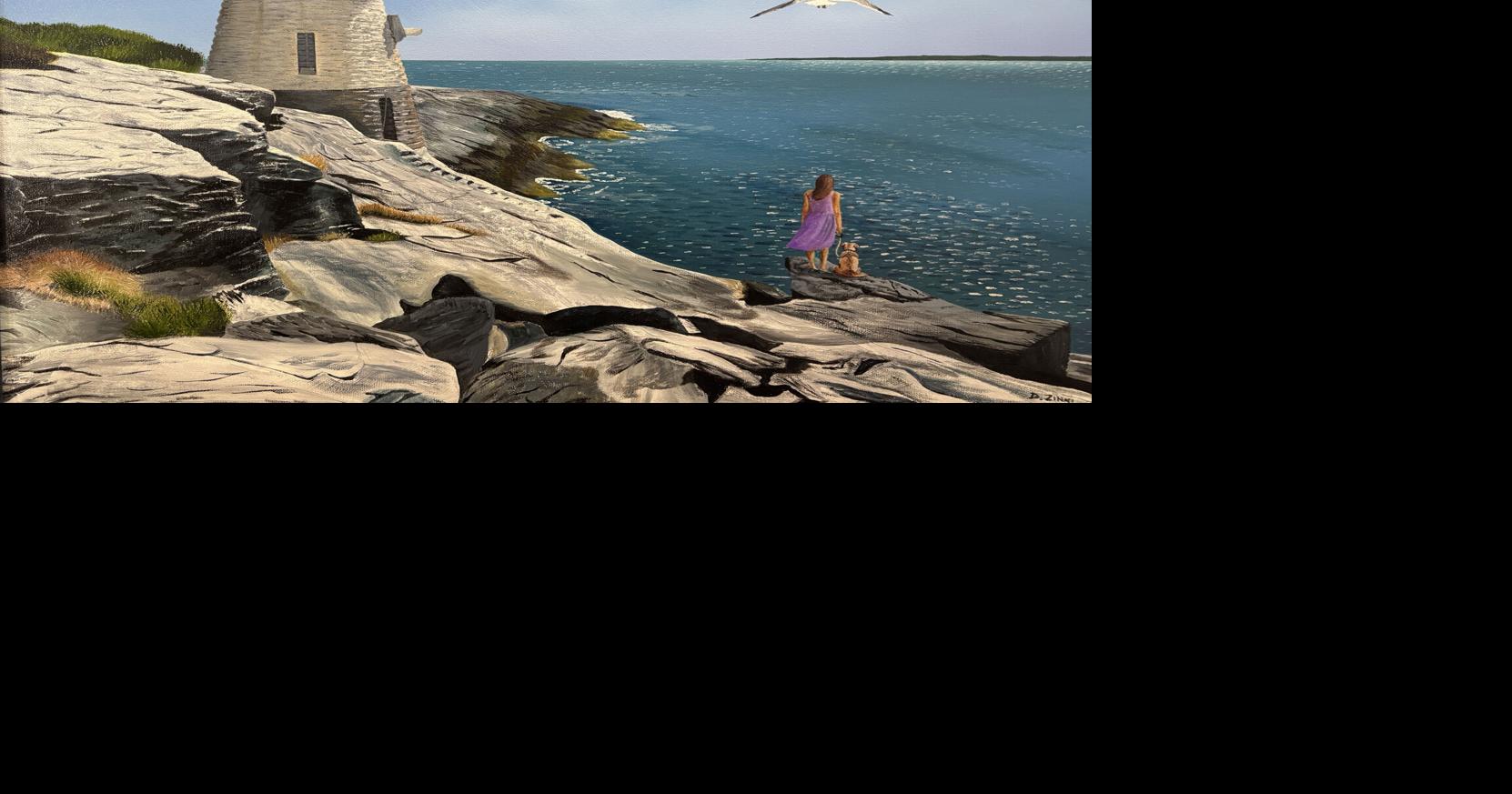 Artwork of David Zinni on Exhibit at the Southbury Public Library in April