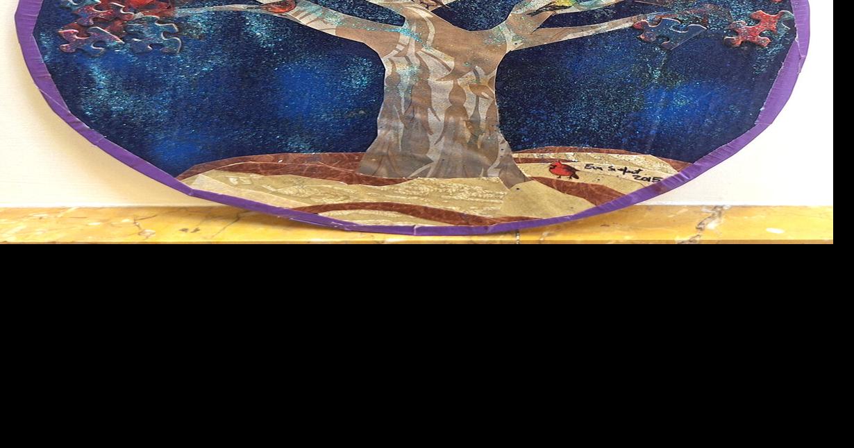 Local Artist and Educator Eva Siefert Showcases Recycled Media Art at Whittemore Library