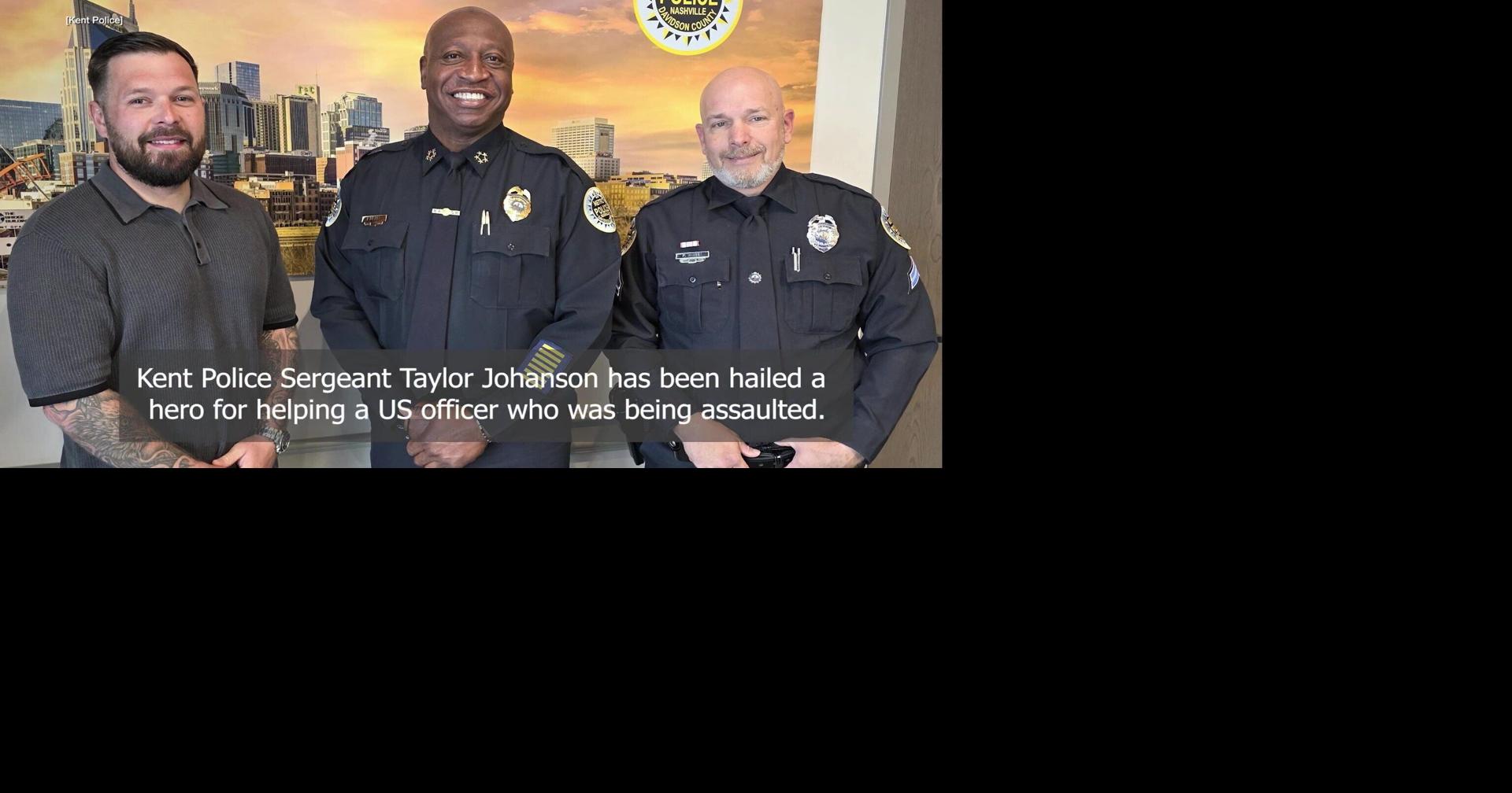 British officer on vacation ‘saves life’ of Nashville cop
