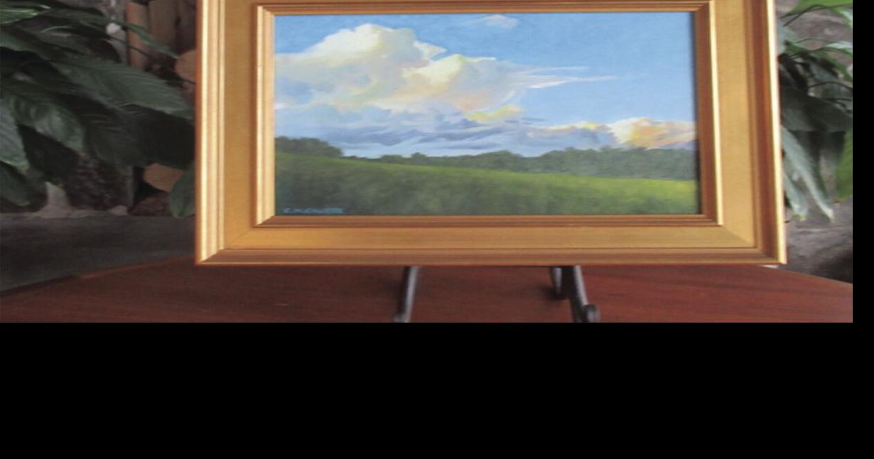 Woodbury Artist Holds Presentation at Leroy Anderson House Antiques