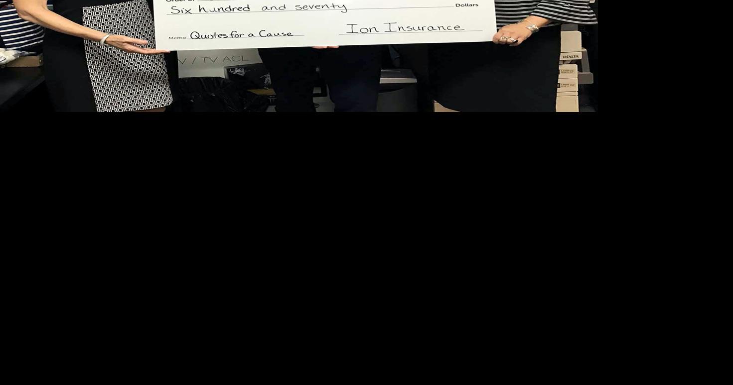 CHARITY RECEIVES CHECK | Local Business | primepublishers.com