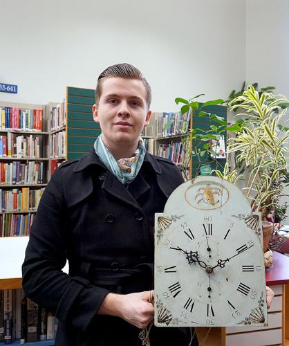 Rare Antique Clock Has Unique Local Ties