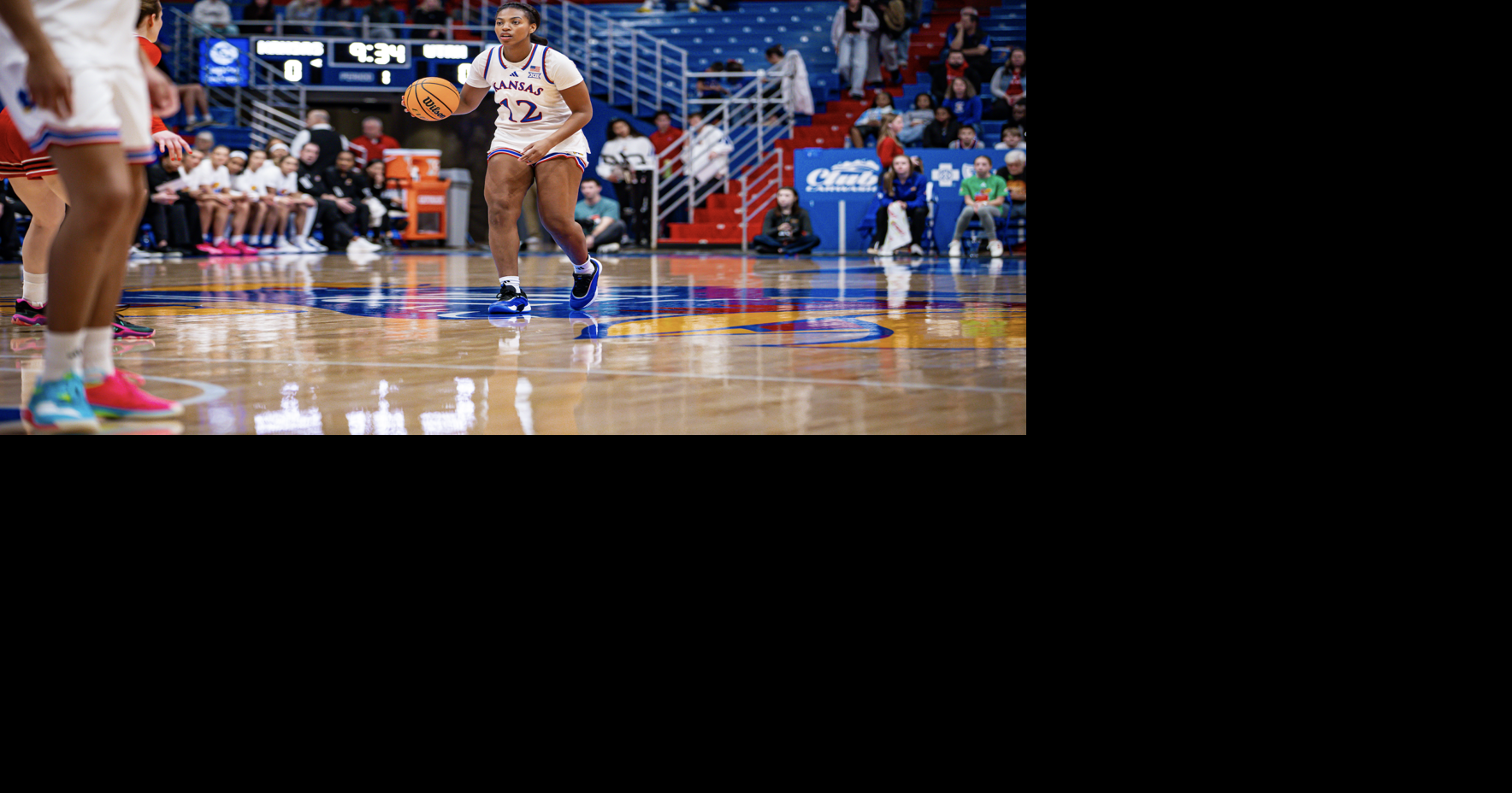 Nichols injured as Kansas women's basketball drops fourth straight game