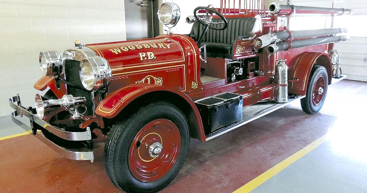 Antique Fire Engine Rear View Antique Fire Engine Back in Woodbury | Top Stories | primepublishers.com