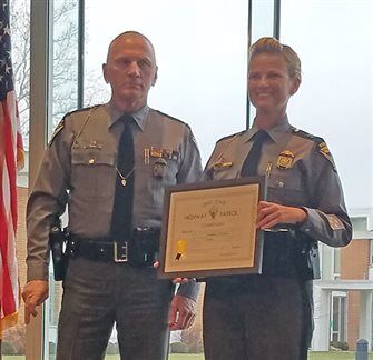 Patrol's Staff Lieutenant Brewster promoted to Captain | Community ...