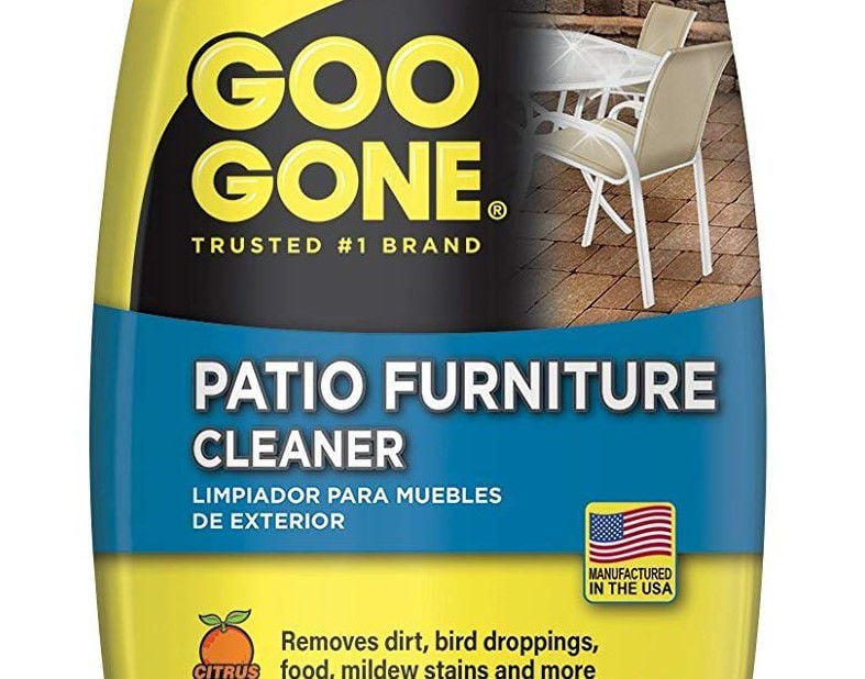 Goo Gone now makes a patio furniture cleaner and it's awesome, Home-and-garden