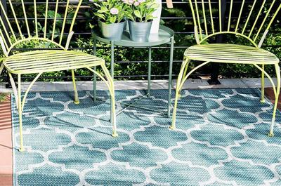 4 Stylish Outdoor Area Rugs For Your Deck Or Patio Home And Garden 1 Mad Mats Turkish Indoor Outdoor Mat