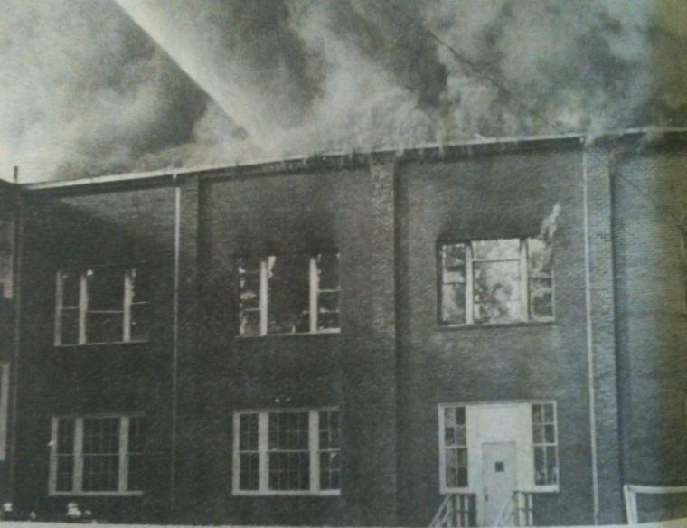 From the December 21, 1977 Archives Fire at Princeton Junior High
