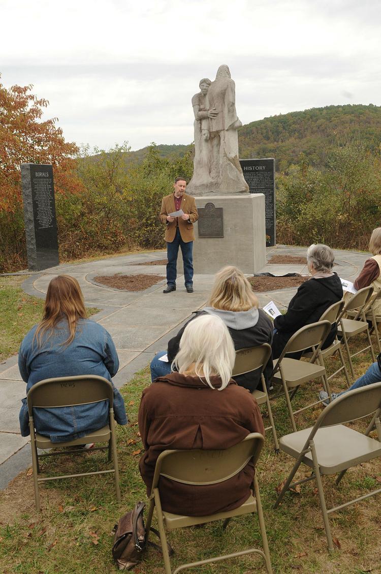 Rededication of Clay Family statue brings forefathers of Mercer County