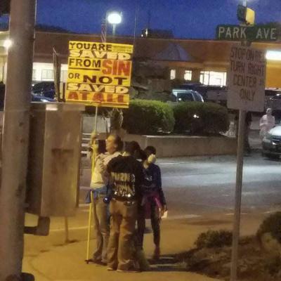 Halloween protest turns into more trick than treat Local News