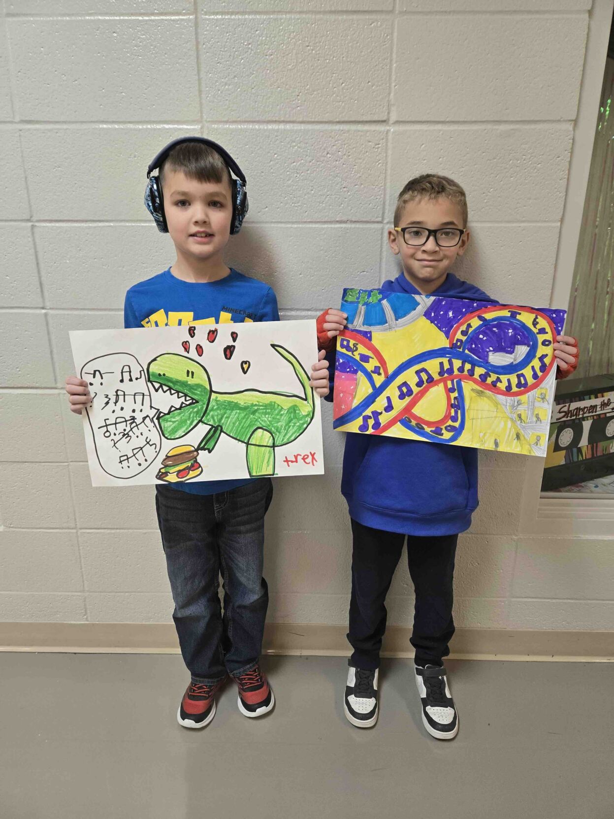 2 Freedom students have artwork selected for Picture the Music contest