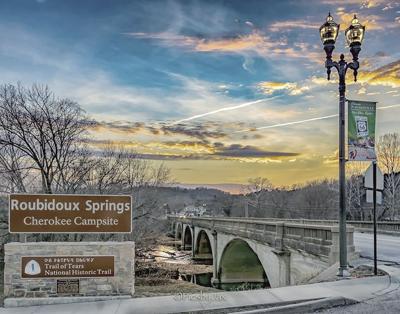 The Roubidoux Springs bridge