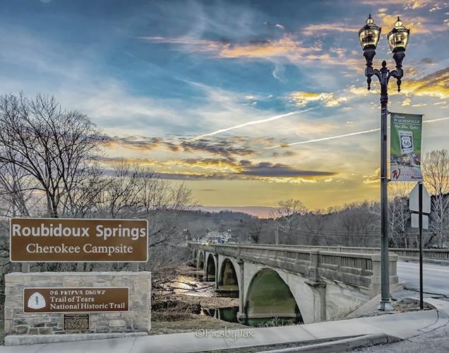 The Roubidoux Springs bridge