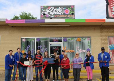 Waynesville-St. Robert Chamber ribbon cutting at Lupita's Mexican Store
