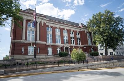 The Missouri Supreme Court building in Jefferson City.