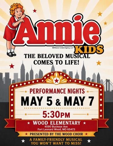 Wood Elementary to present Annie Kids ,Musical