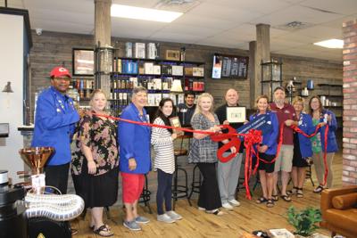 Coffee ribbon cutting 08.30.23