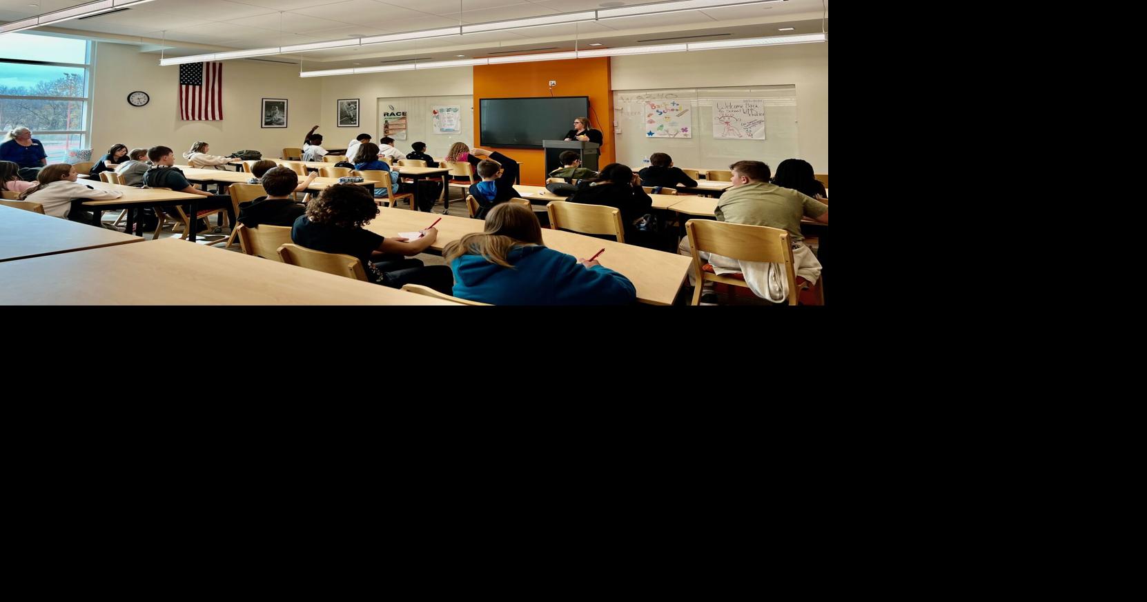 WMS students learn about careers in marketing Education