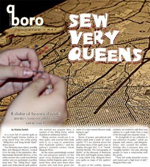 The Quilt As An Art Form Often With Deep Meaning Queens Chronicle