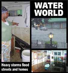 Residents Clean Up After Storm Flood | | qchron.com