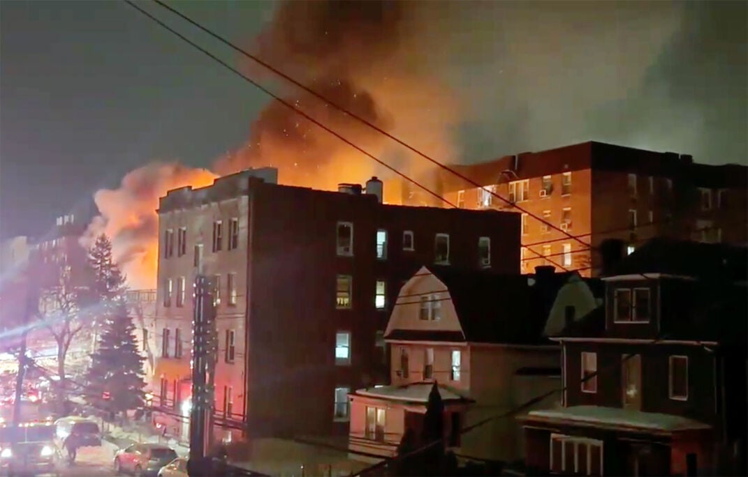 Elmhurst fire kills one, injures several more; streets are closed ...
