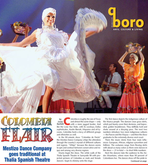 Mestizo Dance Company goes traditional at Thalia Spanish Theatre