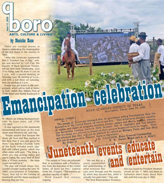 Have fun this Juneteenth in the World’s Boro