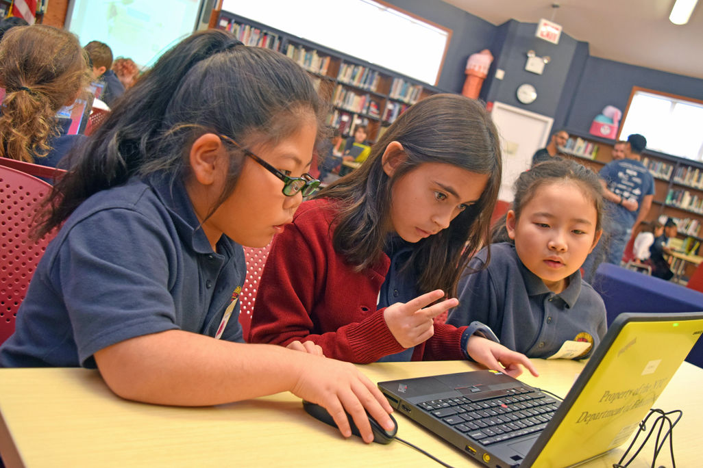 Kew-Forest School participated in Hour of Code celebration | | qchron.com