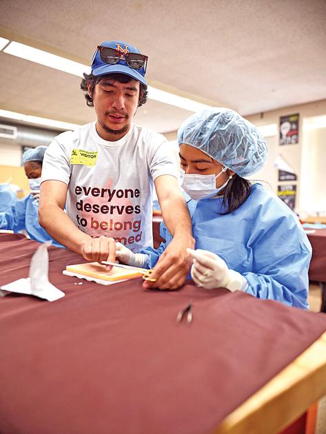 Students get a crash course in vet medicine