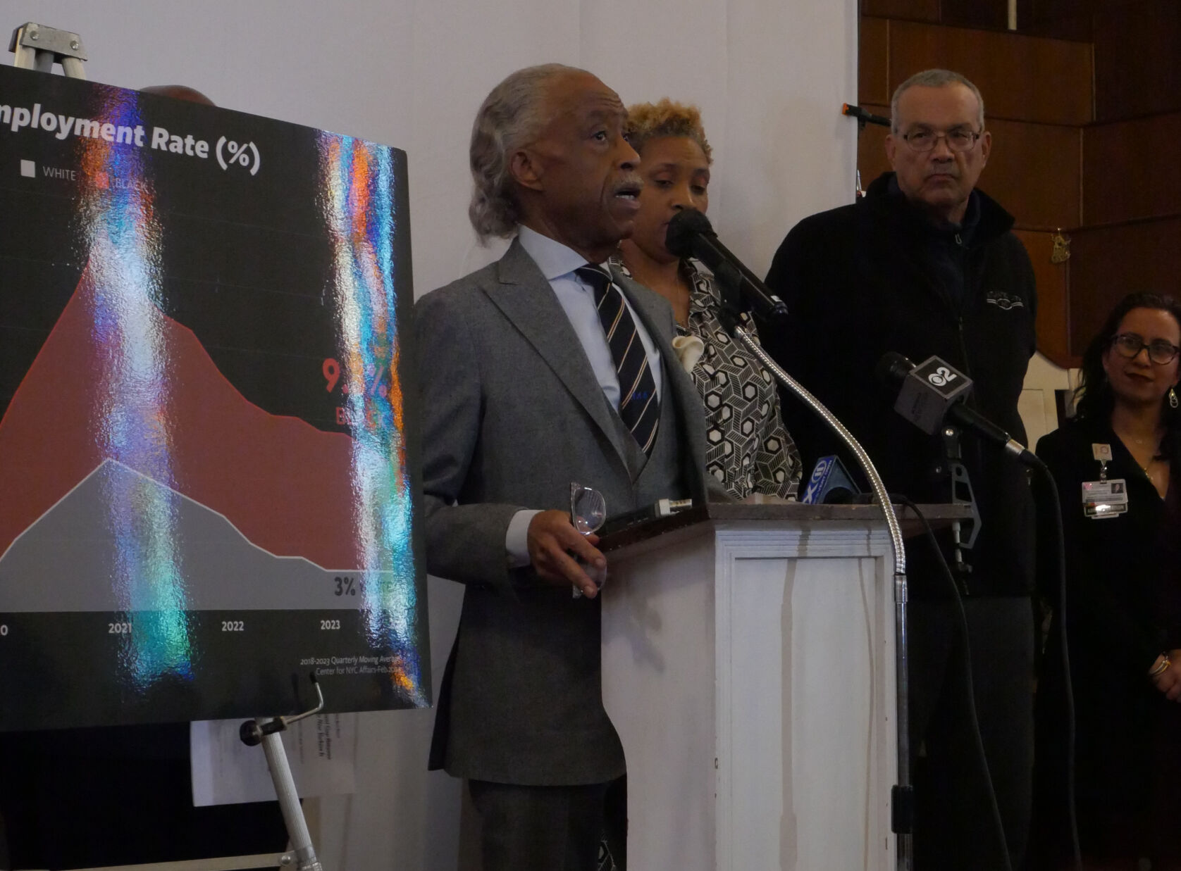 Sharpton calls on mayor to address black unemployment - Vimarsana News