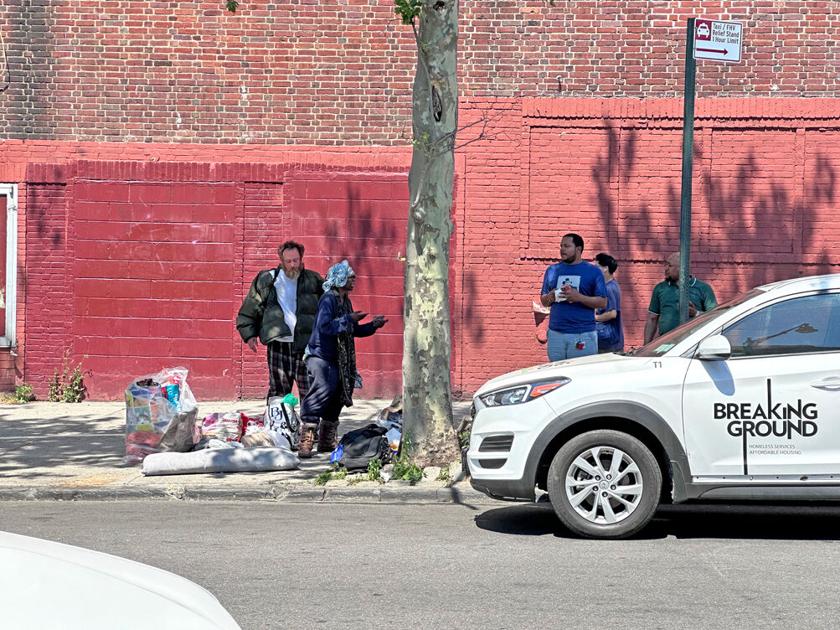 Homeless couple back on the block Nothin' to see here, 311 service tells a concerned resident — twice May 21, 2026 8 hrs ago