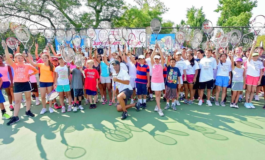 Junior tennis clinic a smashing success | | qchron.com