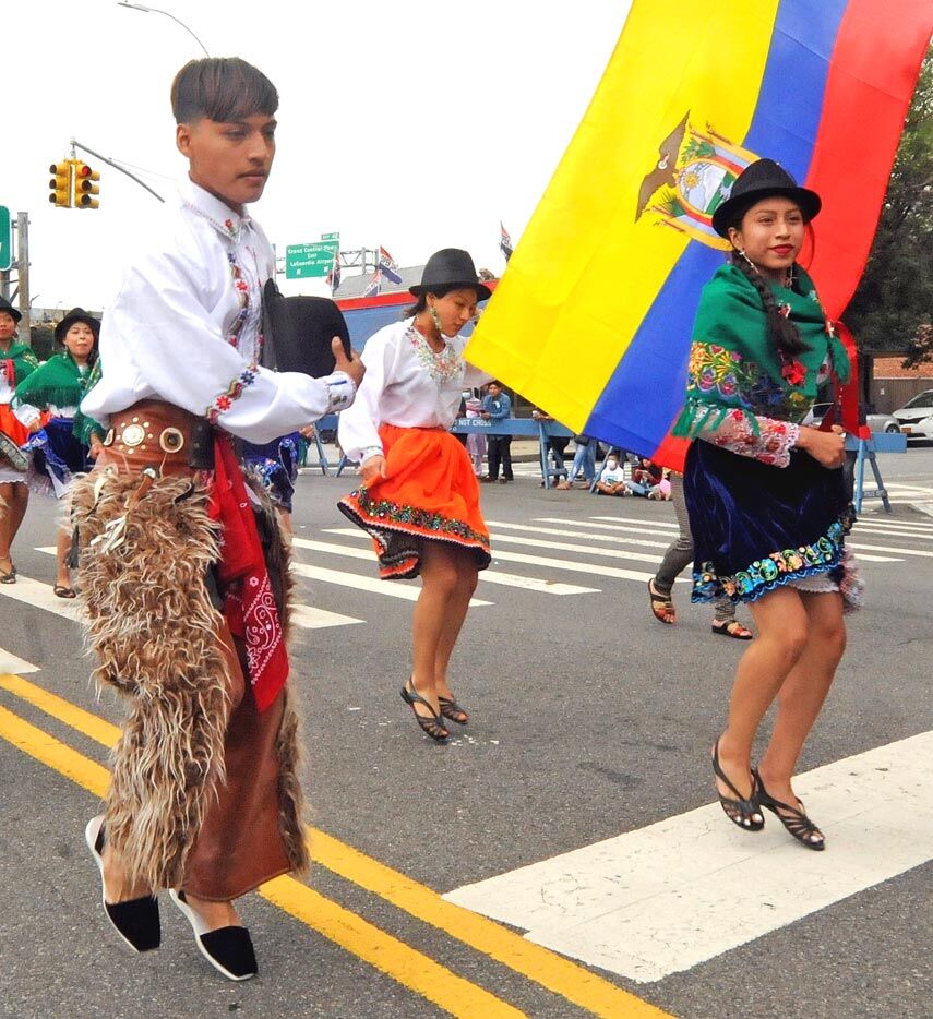 Ecuadorian Parade brightens up Northern