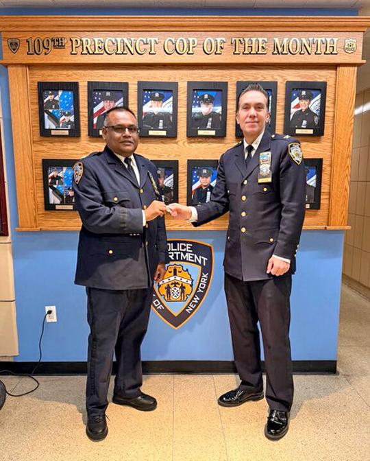 A changing of the guard at 109th Pct. | | qchron.com