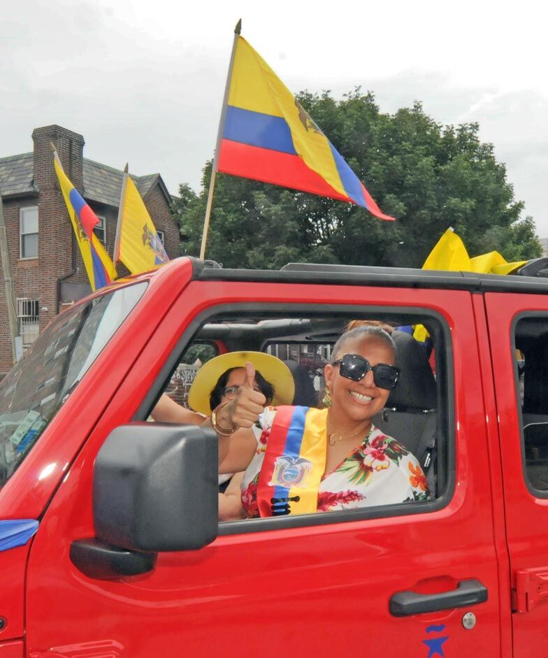 Ecuadorian Parade brightens up Northern