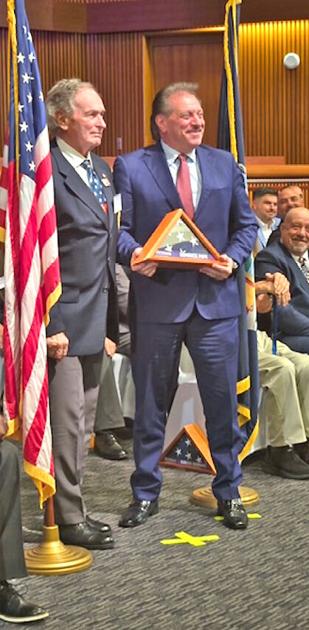 State Senate honors a dedicated veteran Dominick Pepe, membership chair of American Legion Post 118, lauded by Kristen Guglielmo, Editor Jun 4, 2026 44 mins ago