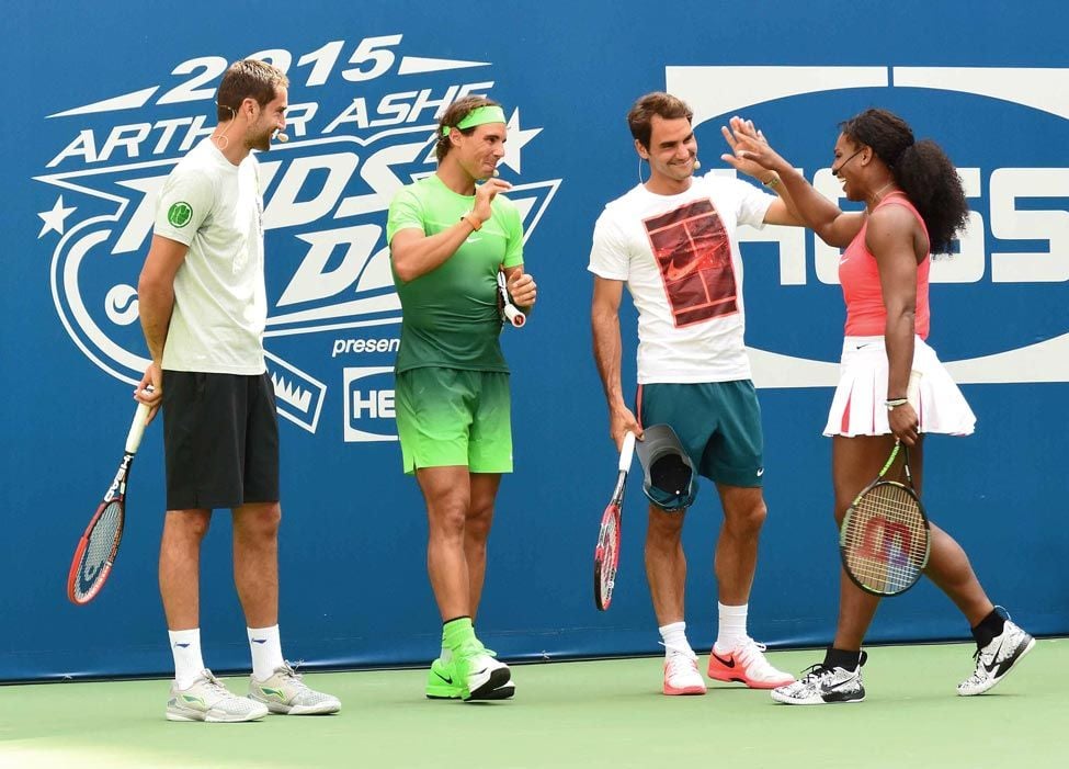 Arthur Ashe Kids’ Day brings out the stars