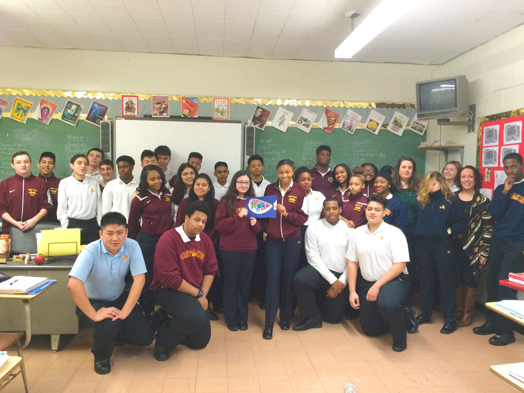 Christ The King High School Students Celebrate Bullying Awareness Week