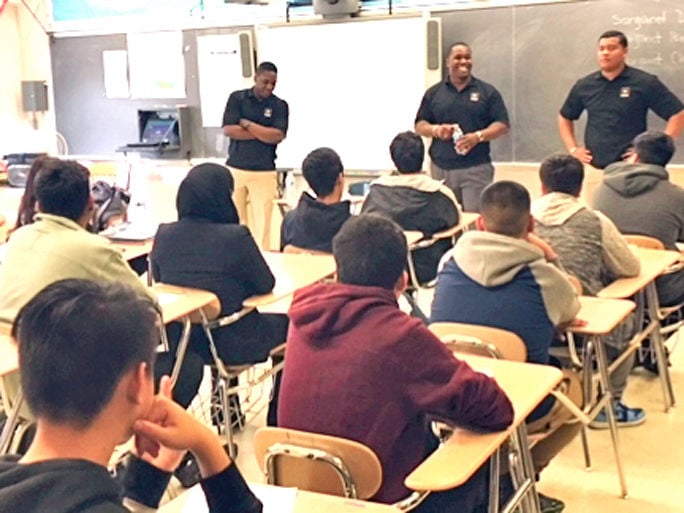 Career Day at John Bowne High School and STEM Seniors at the NYC fair