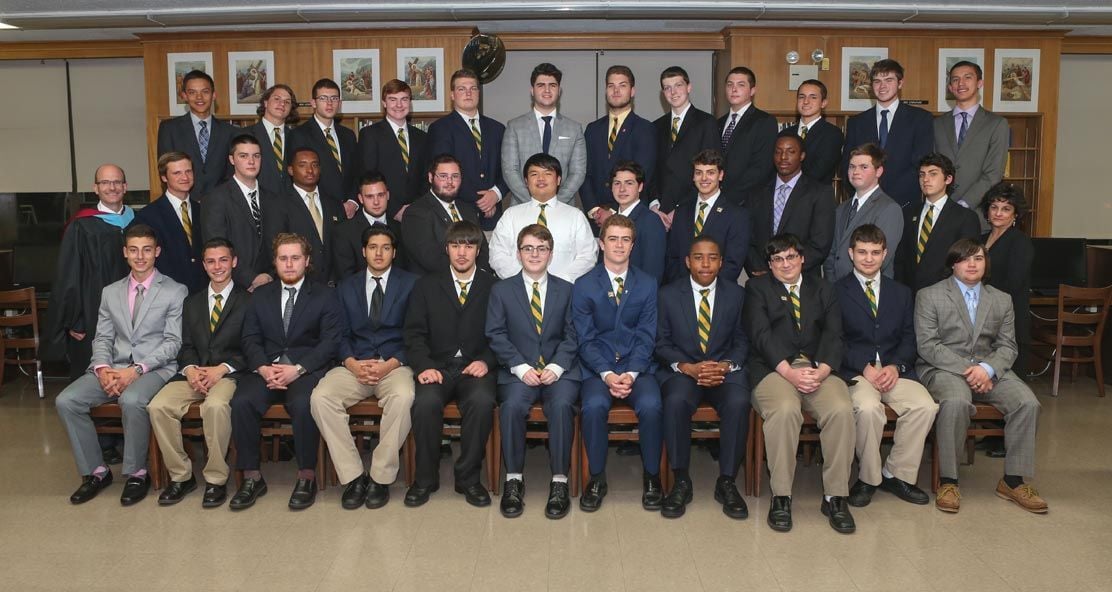 Holy Cross HS honor society | | qchron.com