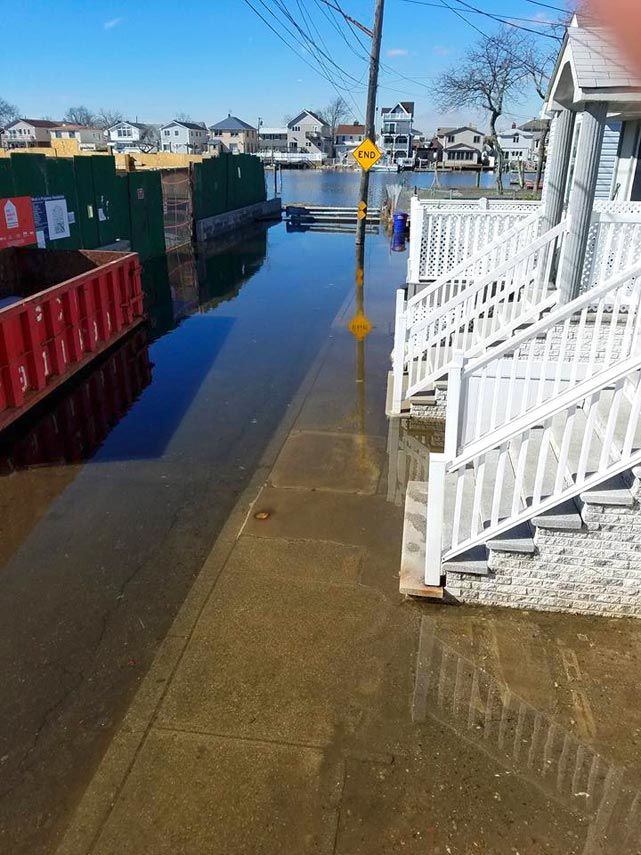 Floods hit Howard, Hamilton Beach